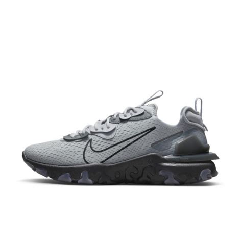 nike react grau schwarz|nike react slip on width.